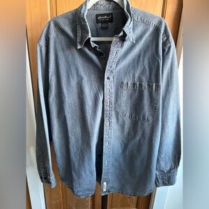 Eddie Bauer Blue Cotton‎ Shirt
